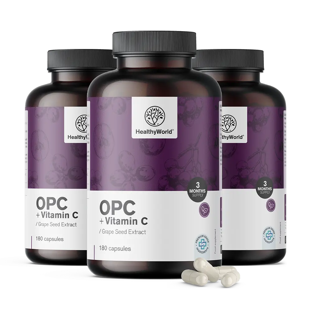 OPC – от гроздови семки + витамин С