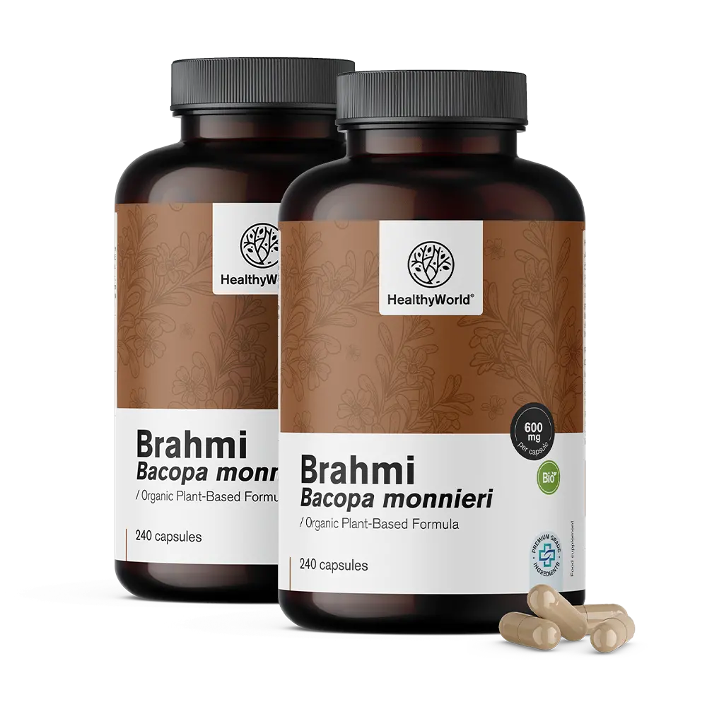 BIO Брахми 600 мг в капсули