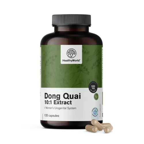 Китайска ангелика – Dong Quai 530 мг, 120 капсули