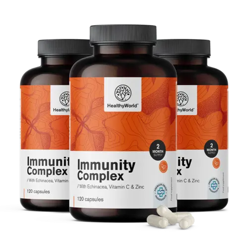 3x Комплекс Immunity - за имунната система, общо 360 капсули