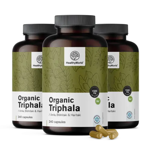 3x BIO Трифала 1500 мг, общо 720 капсули