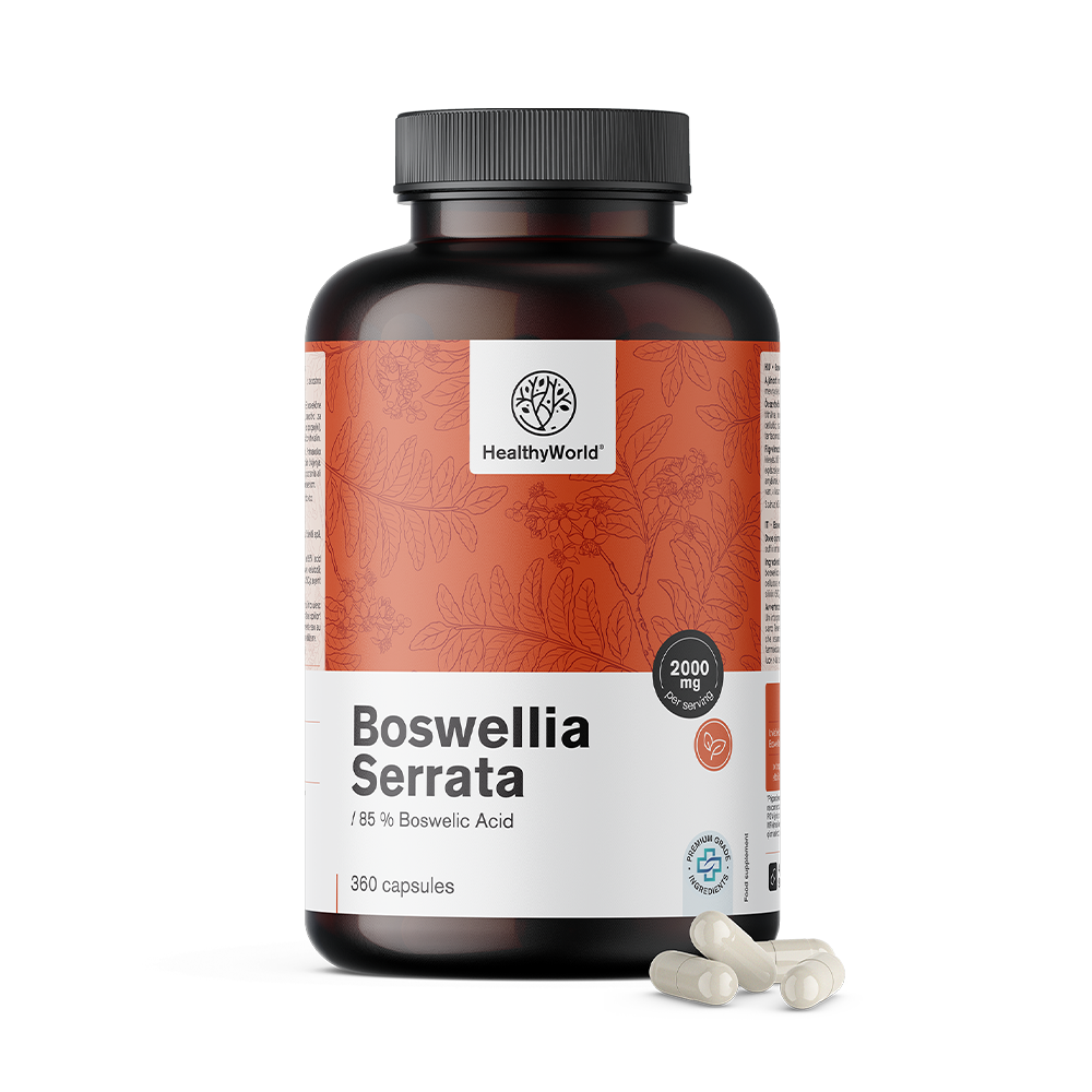 Босвелия (Boswellia Serrata) – 85% босвелиева киселина