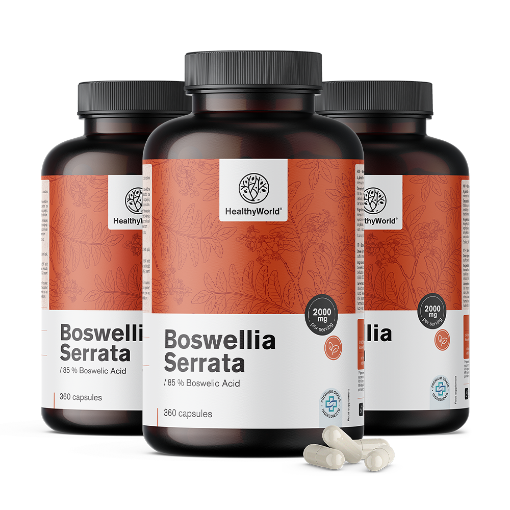 Босвелия (Boswellia Serrata) – 85% босвелиева киселина