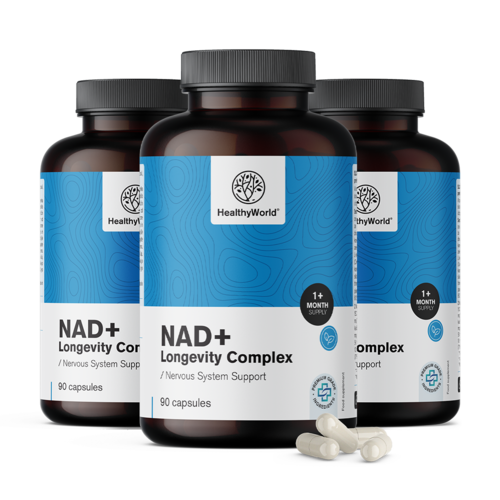 3x NAD+ Longevity Complex, общо 270 капсули